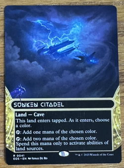 MTG Edge of Eternities Stellar Sights, Sunken Citadel 0041 - Borderless - Image 1