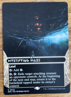 MTG Edge of Eternities Stellar Sights, Mystifying Maze 029 - Borderless - Image 1