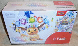 Pokemon Scarlet & Violet Prismatic Evolutions SEALED Costco 2-Pack Exclusive - Image 1