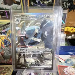 Pokemon TCG Steven's Metagross ex 289/217 Crown Zenith Full Art Holo - Image 1