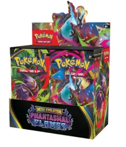 *PreSale* Pokemon Center Mega Evolution Phantasmal Flames Booster Box - Image 1