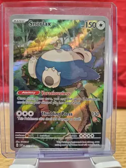SEALED 2023 Snorlax Black Star Promo SVP 051 Pokemon 151 Promo English Holo - Image 1