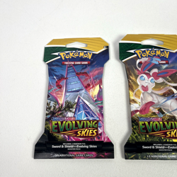 Pokemon Evolving Skies Sleeved Booster Packs X3 Factory Sealed - Image 2
