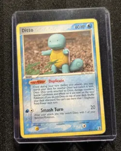 Pokemon Ditto (Squirtle) 40/113 Delta Species Regular 60 HP 2005 - Image 1