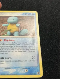 Pokemon Ditto (Squirtle) 40/113 Delta Species Regular 60 HP 2005 - Image 5