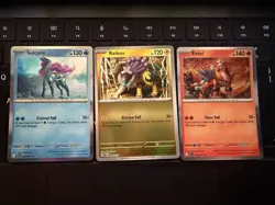 Pokemon TCG Legendary Beasts Lot (3) Entei Raikou Suicune Holo Reverse Holo NM - Image 1