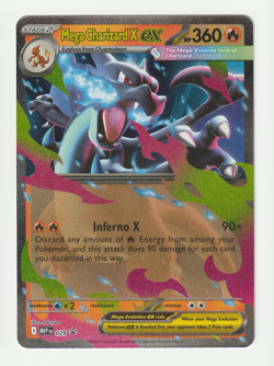 Mega Charizard X ex 029 NM Pokemon TCG Promo Mega Evolution Promos Half Art - Image 1