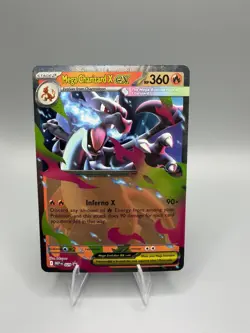 Pokemon TCG Mega Charizard X ex 029 Black Star Promo - NM - Image 1