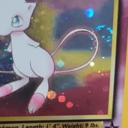 WOTC Pokemon TCG Mew 8 Wotc Promo Holo Promo 50 HP EN 2000 Ken Sugimori - Image 5
