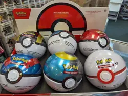 Pokemon 2024 Q4 Pokeball Tin - Image 1