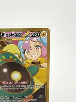 Pokemon Iono's Bellibolt ex 188/159 Sv09 Hyper Rare Full Art Holo English - Image 4