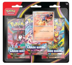 Pokemon Mega Evolution: Chaos Rising Charmeleon 3 Booster Packs English TCG - Image 2