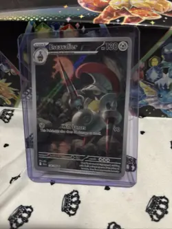 Escavalier 138/086 SV Black Bolt Holo Illustration Rare Pokemon TCG - Image 1