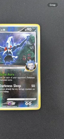 Pokemon TCG Rising Rivals Darkrai G SP Basic 3/111 Reverse Holo Rare 90 MP/HP - Image 4