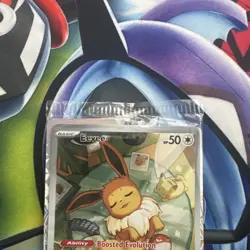 Pokemon Eevee Prismatic Evolutions Promo TCG SVP 173 Sealed - Image 3
