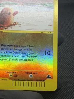 Pokemon Diglett Skyridge 50/144 Reverse Holo LP - Image 5