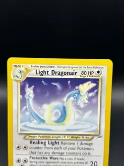 Light Dragonair 22/105 Unlimited Rare Neo Destiny Pokemon - NM- - Image 2