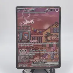 Pokemon TCG Sealed Mew EX 053 Holo Black Star Promo Scarlet & Violet 151 - Image 1