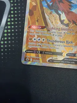 Pokemon Galarian Zapdos v Alternate Art 174/198 Chilling Reign - Image 5