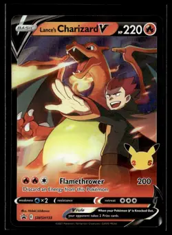 2021 Sword & Shield - Celebrations Lance's Charizard V Promo #SWSH133 - Image 1