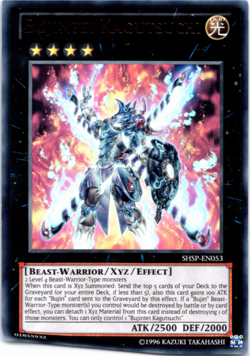 LP Bujintei Kagutsuchi Ultra Rare SHSP-EN053 Ultra Rare Yugioh - Image 1