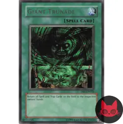 Yugioh Giant Trunade DB1-EN032 Rare NM - Image 1