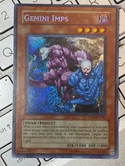 Yugioh Gemini Imps PP01-EN005 1ST EDITION Secret Rare Holo LP/NM - Image 1
