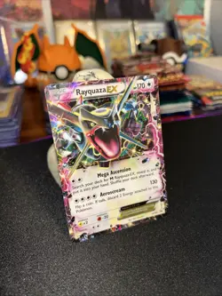 ✨Pokemon TCG Rayquaza EX (Shiny) Black Star Promo Card XY69 MP✨ - Image 1