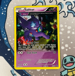 Sableye XY92 Black Star Promo Full Art Holo Pokemon Card 2015 LP/NM - Image 1