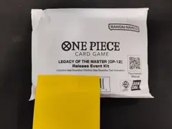 One Piece Card Game Legacy of the Master OP-12 Release Event Kit - Sealed - Image 1