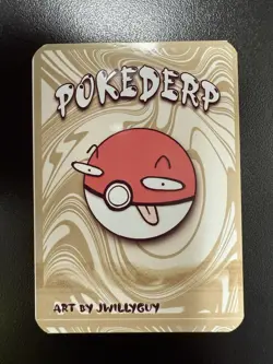 Darkyootie Pokederp Umbreon Fan Art Custom Derpy Card Secret Rare Alt Art - Image 2
