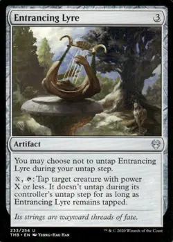 Entrancing Lyre 233/254 Theros Beyond Death MTG Magic the Gathering card - Image 1