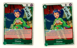 Set Of 2 Otama OP07-022 Foil 500 Years In The Future One Piece Trading Card - Image 1