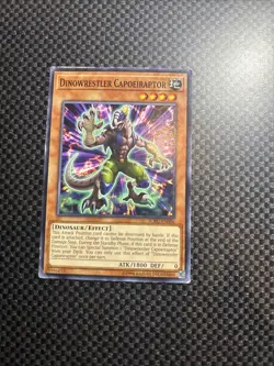 Dinowrestler Capoeiraptor MP19-EN157 Yu-Gi-Oh! Card Light Play 1st Edition - Image 1