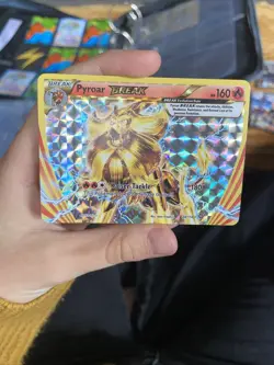 Pyroar Break 24/114 Pokemon TCG XY Steam Siege Ultra Rare Holo Card - Image 1