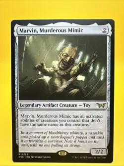 x1 Marvin, Murderous Mimic | Duskmourn (253) | NM | MTG [freshpullsco] - Image 1