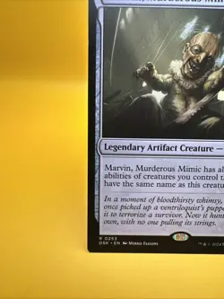 x1 Marvin, Murderous Mimic | Duskmourn (253) | NM | MTG [freshpullsco] - Image 4