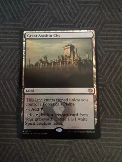 mtg great arashin city foil tarkir: dragonstorm - Image 1