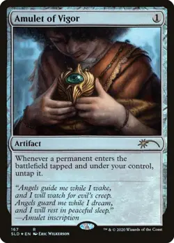 Amulet of Vigor -Foil Near Mint MTG Secret Lair - Image 1