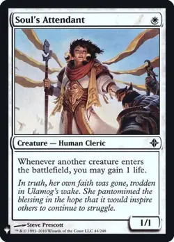 Soul's Attendant -Foil Near Mint MTG Mystery Booster Retail Edition Foils - Image 1