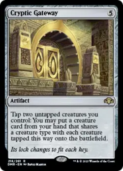 Cryptic Gateway -Foil Near Mint MTG Dominaria Remastered - Image 1