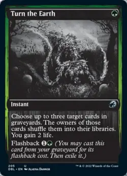 Turn the Earth -Foil Near Mint MTG Innistrad: Double Feature - Image 1