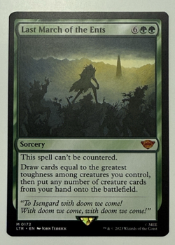 MTG Last March of the Ents Universes Beyond: the Lord of the Rings Tales - Image 1