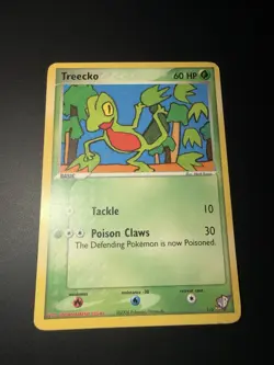 Pokemon Treecko 001/005 Kids WB Promo Regular EN Basic HP 60 Mark Kraus - Image 2