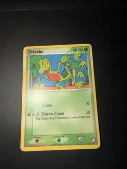 Pokemon Treecko 001/005 Kids WB Promo Regular EN Basic HP 60 Mark Kraus - Image 3