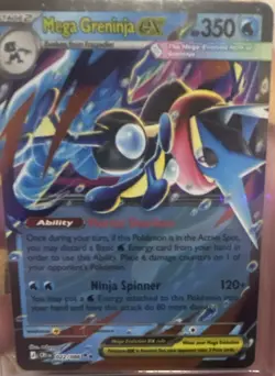 Mega Greninja EX chaos rising Full Art Holo 350 HP English - Image 1