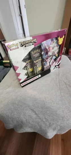 Pokemon TCG Celebrations Dark Sylveon V Collection Factory Sealed Box - Image 2