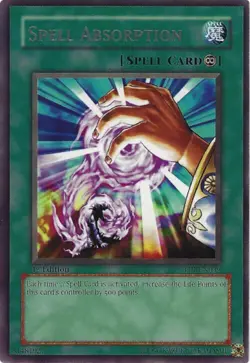 Spell Absorption FET-EN039 R Flaming Eternity Yu-Gi-Oh Unlimited LP - Image 1