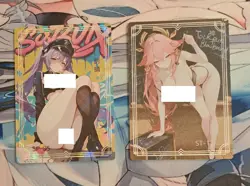 Keqing Yae Miko Liquid Fantasy Goddess Story Cards for customer t... - Image 1