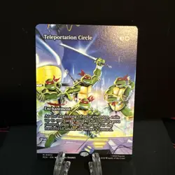 Teleportation Circle - Borderless Light Play, English Magic the Gathering MTG Te - Image 1